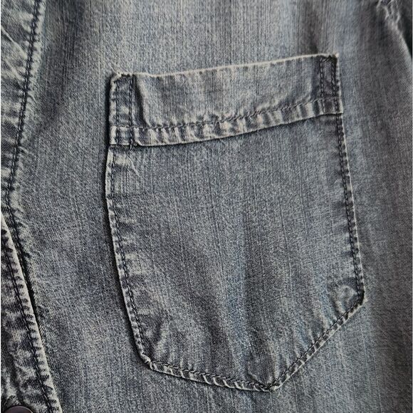 Cloth & Stone Denim Shirt - Picture 7 of 9